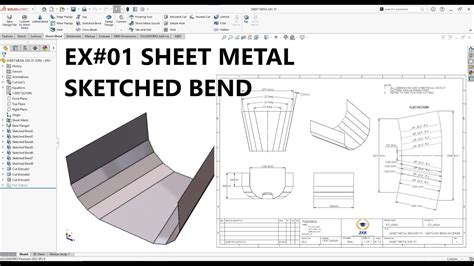 solidworks sheet metal bend|solidworks sheet metal sketched bend.